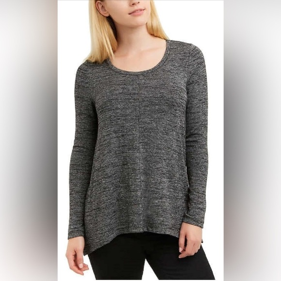 NWT Jones New York Long Sleeve Tunic Knit Blouse - Picture 1 of 6